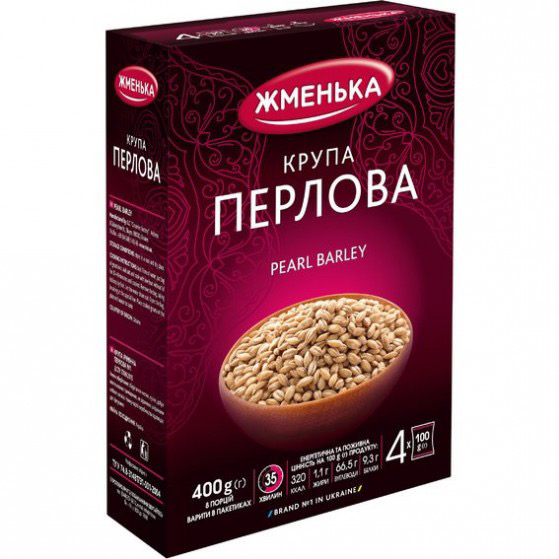 Cebada perlada en bolsitas Zhmenka 4*100g (1374)