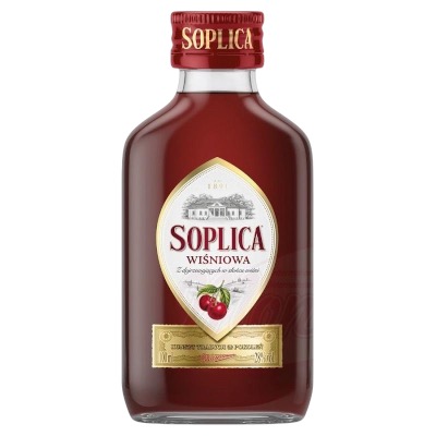 VODKA DE CEREZA SOPLICA 28% 0,1L