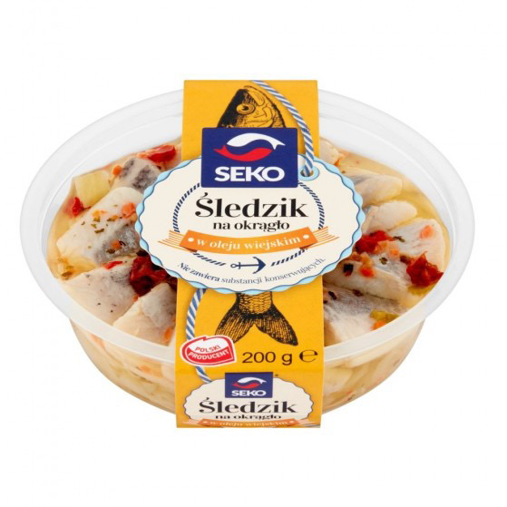 (0) FILETES DE ARENQUE EN ACEITE SLEDZIK SEKO 200G